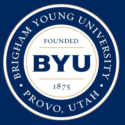 University logo of BYU